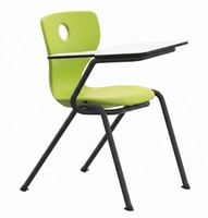 Ergonomischer Schulstuhl Mit Schreibablage Und Stabilem Metallgestell