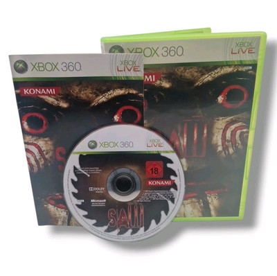  Saw Microsoft Xbox 360 Konami 2009 Spiel OVP +Anleitung PAL CIB selten Horror 