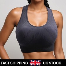 Women Sports Bra Ladies Crop Top Fitness Gym Workout Yoga Running Exercise