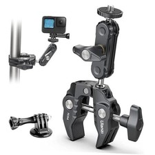 Super Clamp Camera Clamp Mount Monitor 360  Ballhead Magic Gopro Adapter Kit