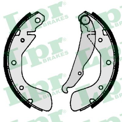 06790 LPR Bremsbackensatz für ,CHEVROLET,OPEL,VAUXHALL