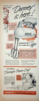Original 1929 Print Ad: The famous Dormeyer Power- Chef #Collective Series