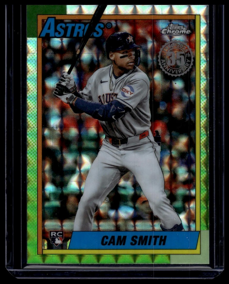2025 Topps Chrome Update #90CU-15 Cam Smith 1990 Geometric Refractor