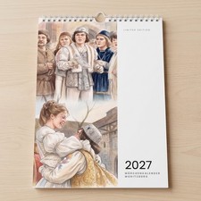 Kalender M&auml;rchen Moritzburg Aschenputtel A4 Weihnachtsgeschenk