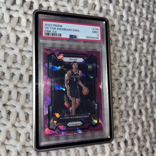 2023-24 Panini Prizm - Victor Wembanyama #136 Pink Ice Prizm (RC) 🎆
