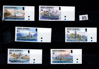 // SOUTH GEORGIA AND S. SANDWICH ISL MNH IMPERF SHIPS