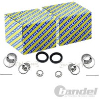 2X SNR RADLAGER-SATZ Hinten Vorne Passend FÜR Ford Capri Escort Granada Orion