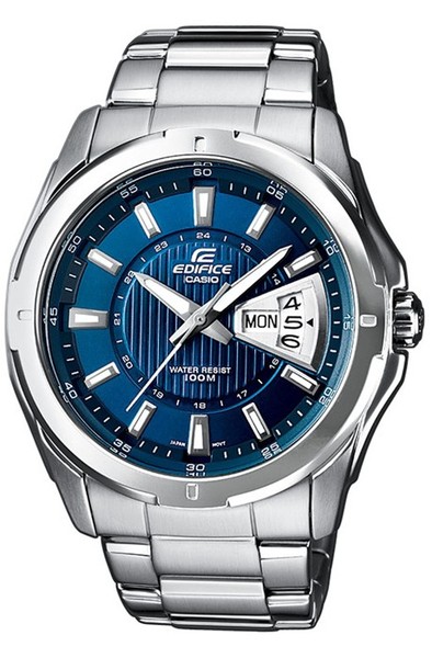 Casio EF-129D-2AVEF Edifice Herrenuhr Wochentags- Und Datumsanzeige Ø45Mm-image