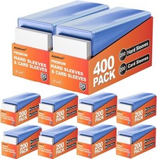 2000 Card Sleeves Hard Plastic Arjiekwei 3