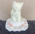 Vintage Avon Sitting Pretty Cat Cologne Perfume Bottle-TF