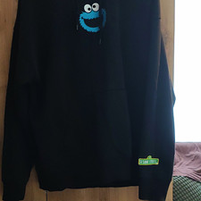 Sesame Street Herren Hoodie Kapuzenpullover S...