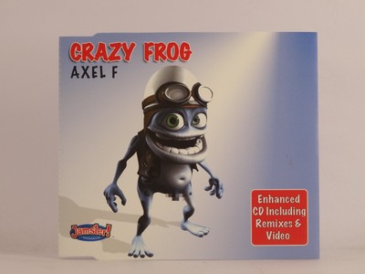 AXEL F CRAZY FROG (C49) 5 Track CD Single including Picture Sleeve GUSTO