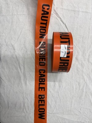 Buried Cable Warning Tape. 3   X 1,000 
