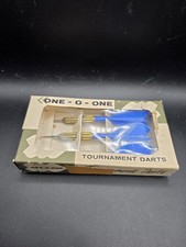 Vintage British One-O-One Precision Touranment Blue Darts -
