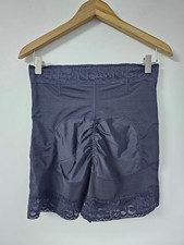 Shirleyllx Body Shaper Tummy Control Short Womens 4XL Black Lace Trim High Waist