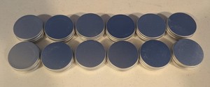 12 Pcs Aluminum Tins with Screw Lid 1 OZ Candle Lip Balm etc Containers
