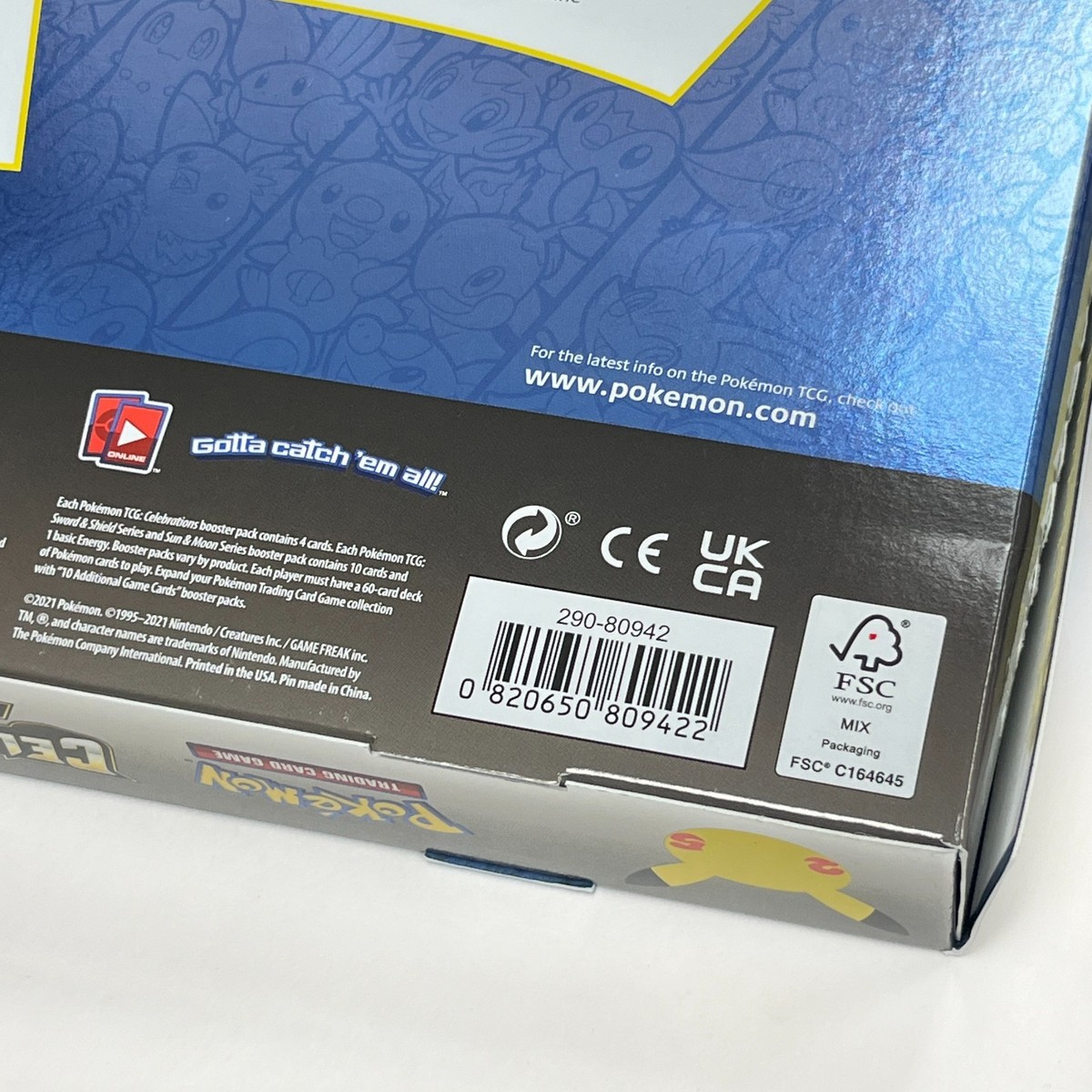 Pokémon Tcg Celebrations 25th Anniversary Deluxe Pin Collection