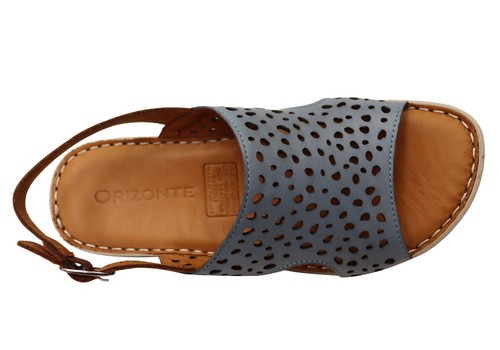 Brand New Orizonte Costena Womens European Comfortable Leather Sandals - Picture 9 of 14