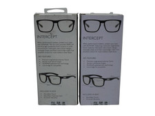 L of 2 Gunnar Intercept Computer Glasses with Blue Light Reduction,Clear Lenses