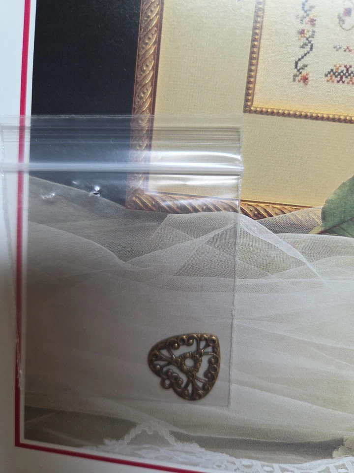 Heart In Hand Needleart The Marriage Promise Cross Stitch Pattern Chart & Charm - Image 3 of 3