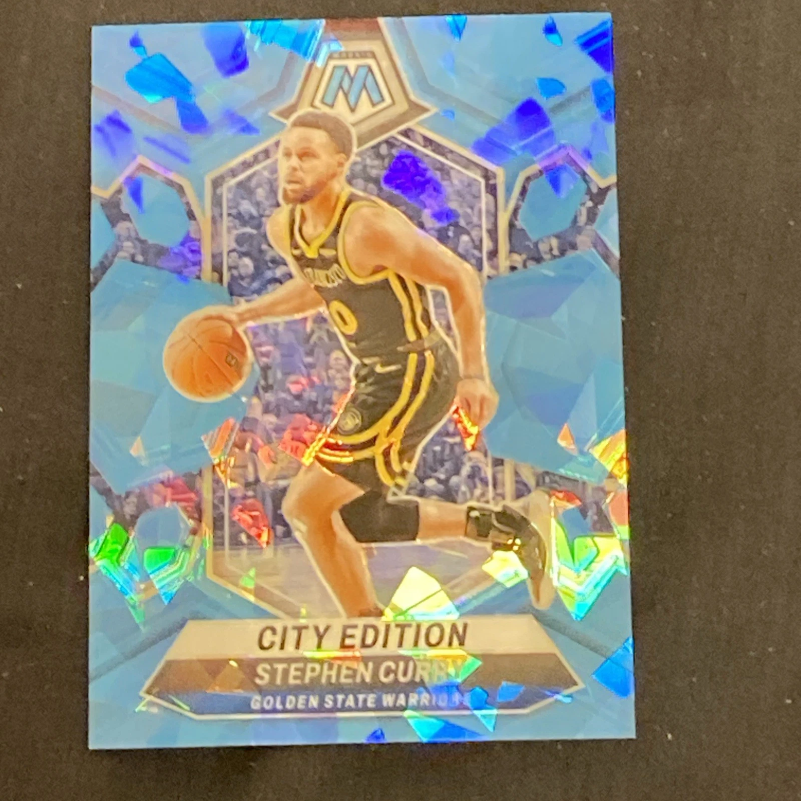 Stephen Curry 2023-24 Mosaic #276  Ice Mosaic Prizm /125 Golden State warriors