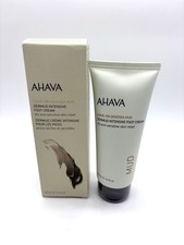 AHAVA Dermud 3.4oz Intensive FOOT Cream Leave-on Deadsea Mud Dry Skin Relief
