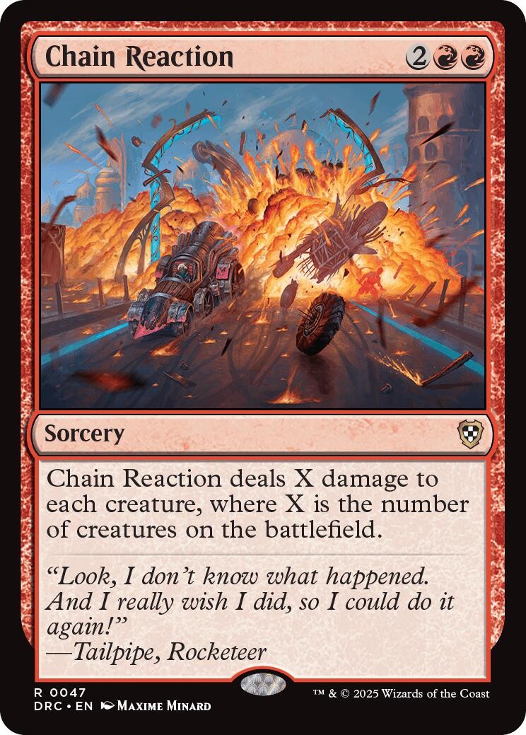 Chain Reaction - 47 - NM- Commander: Aetherdrift