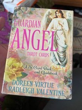 Guardian Angel Tarot Cards (78/Guidebook) Doreen Virtue - Radleigh Valentine VG+