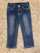Girls Osh Kosh Polka Dot Jeans Excellent Condition Size 3T