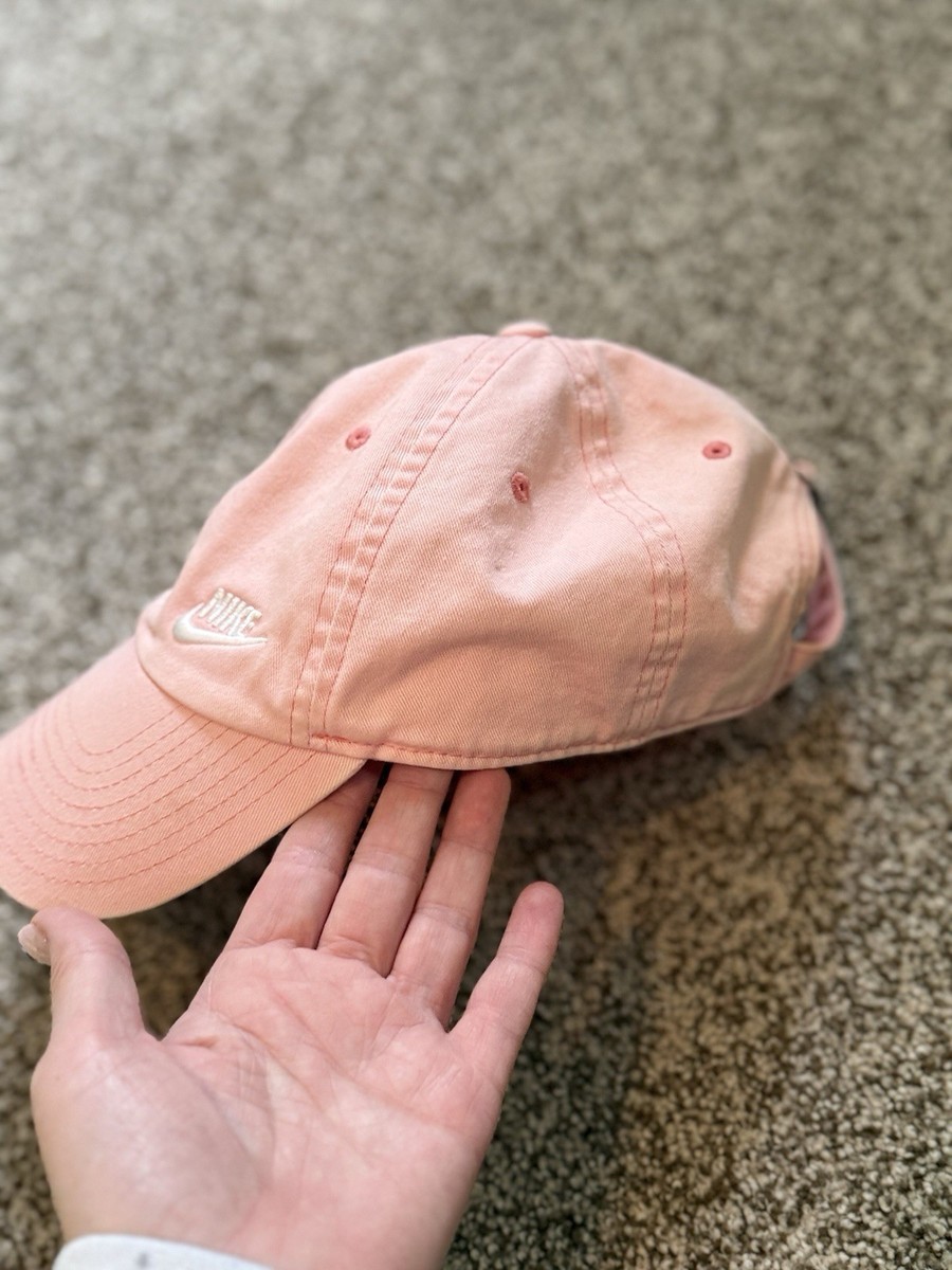 Vintage Retro Y2K NIKE Heritage86 Arch Spell Out Hat Cap Pink Women’s Nike Swoosh S1ze Heritage 86 Pink Baseball Cap | eBay main image 3