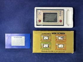 Game & Watch Fire screen widescreen Nintendo from japan