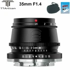 TTArtisan 35mm F1.4 APS-C Prime Lens for MFT M4/3 Panasonic Olympus Camera