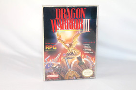 Dragon Warrior III NES Nintendo Complete CIB Very Good Condition! RARE!