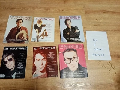 1988-Introuvable lot 6 des premiers numeros-LES INROCKUPTIBLES-collector - Photo 1/4