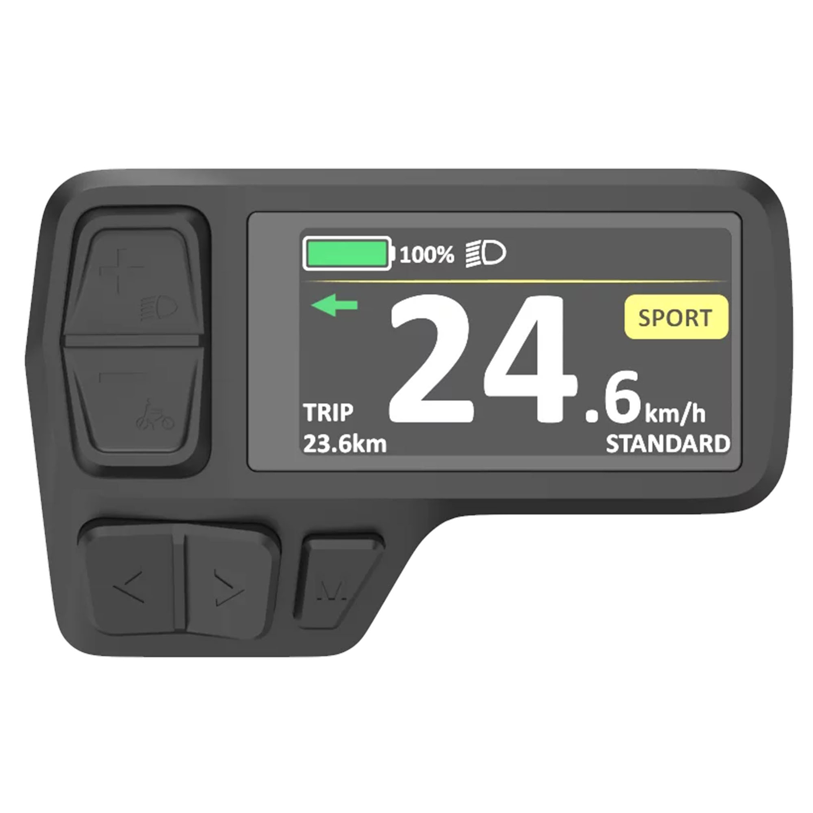 Display bici elettrica Pedelec ciclocomputer Ananda DF130 TFT 1,9" CAN 36V Bluetooth