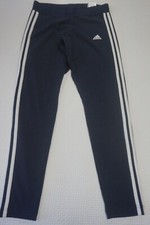 Image of Adidas 3 Stripes Leggings Tights H07771- Legend Ink / White - M - UK 12/14