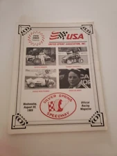 SILVER SPRING SPEEDWAY 1989 official racing magazine 