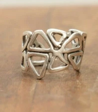 Ring Turkish Pewter Adjustable Ring 