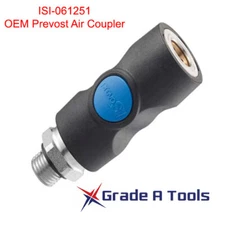 Prevost ISI 061251 Coupler, Male, Threaded, 1/4'' MNPT