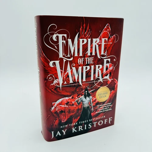 Empire of the Vampire Jay Kristoff (Hardcover) First Edition/Print NEW SIGNED