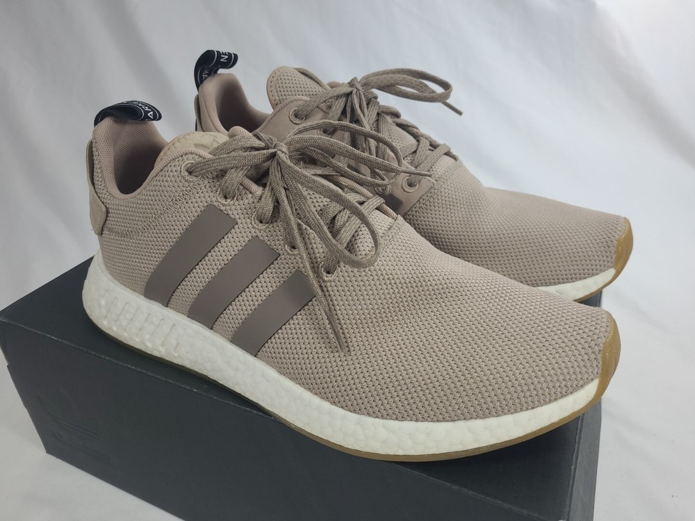 Adidas Originals NMD R2 Men's Shoes Trace Khaki/Brown Core Black BY9916 Size 12