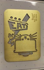 Unopened Sizzix Simple Impressions Embossing Folder DINER SIGN 38-9834