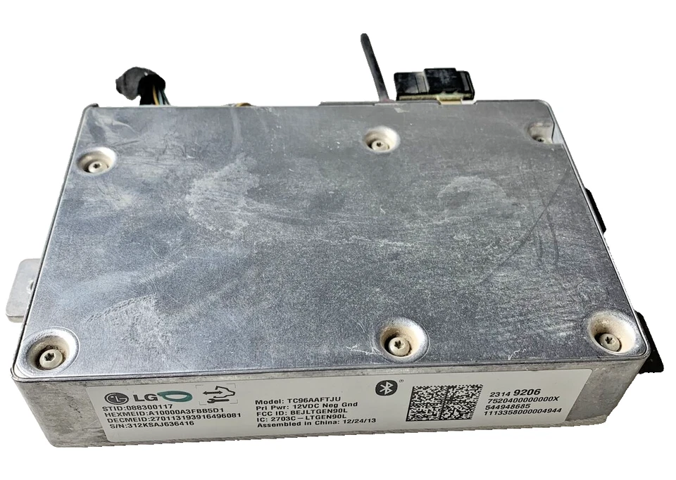 2013-15 CADILLAC ATS COMMUNICATION ONSTAR MÓDULO DE CONTROLE DE VOZ 23149206 FABRICANTE DE EQUIPAMENTO ORIGINAL - Imagem 2 de 4