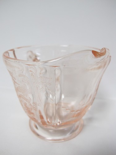 INDIANA MADRID PINK FOOTED CREAMER AND SUGAR REPRODUCTION - Picture 5 of 12