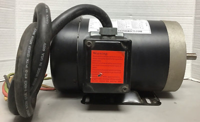 AutomationDirect IronHorse MTR-1P5-3BD18 Electric Motor 1.5HP 1725RPM (R86)
