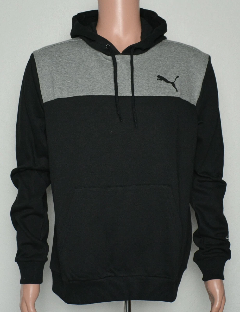 Puma #10175 NEW Men's Size Medium Pullover Drawstring Up N Down Hoodie |  eBay