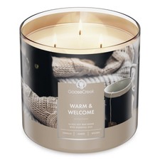 NewGoose Creek Warm  Welcome Scented 3-Wick Jar Candle 14.5oz