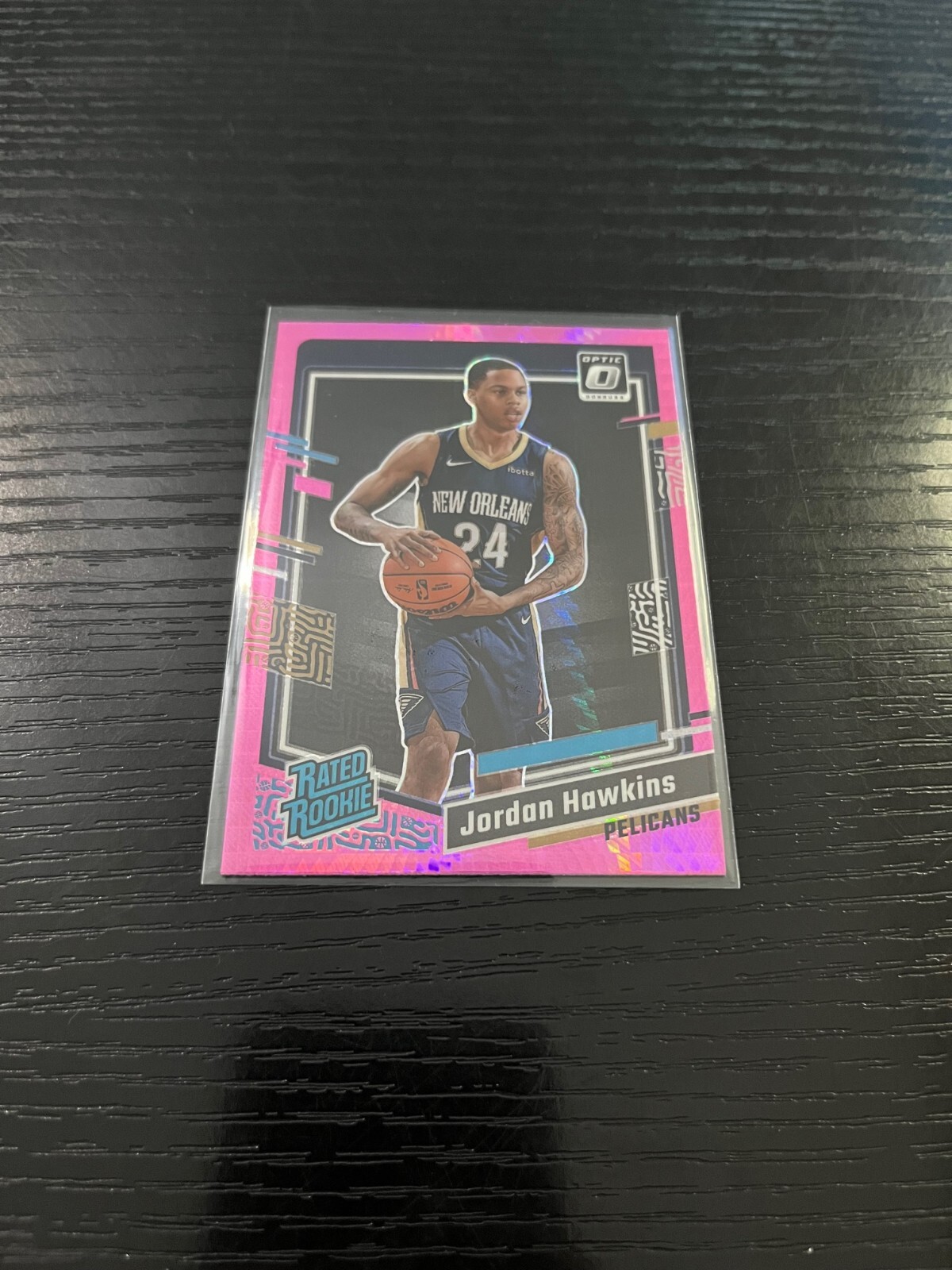 2023-24 Jordan Hawkins Panini Donruss Optic Pink Hyper Prizm Rated Rookie #238!
