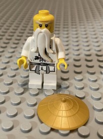 LEGO Ninjago Minifigure NJO064 Wu Sensei - Pearl Gold Hat - 9450 70505