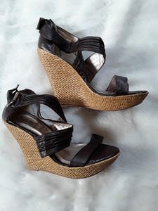 charlotte russe black wedges